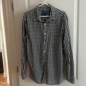 Bass Black and White Gingham Men's Shirt
